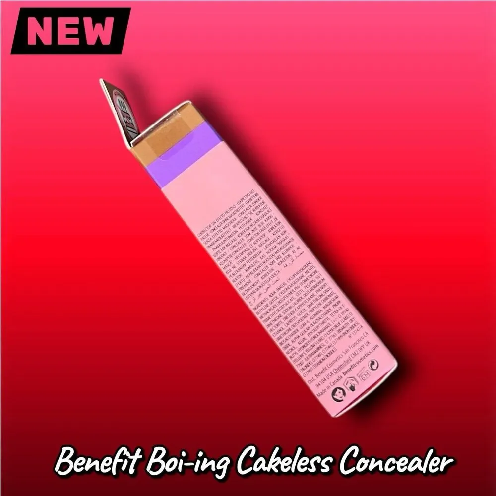 NEW NWT – Benefit Boi-ing Cakeless Concealer – Shade No. 9 – Full Size 0.17 fl o